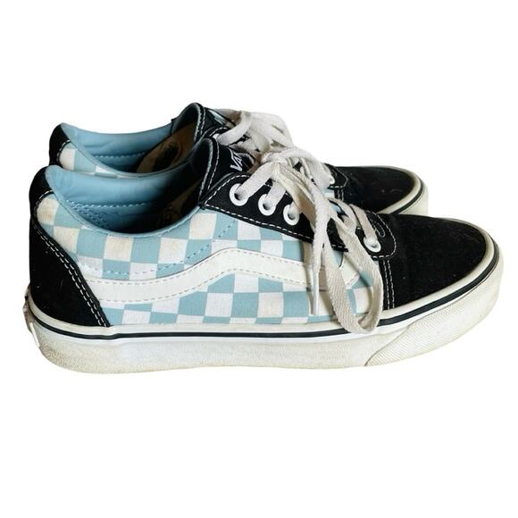 Vans Old Skool Lace Up Sneakers Checkerboard Size 7 - Picture 3 of 10